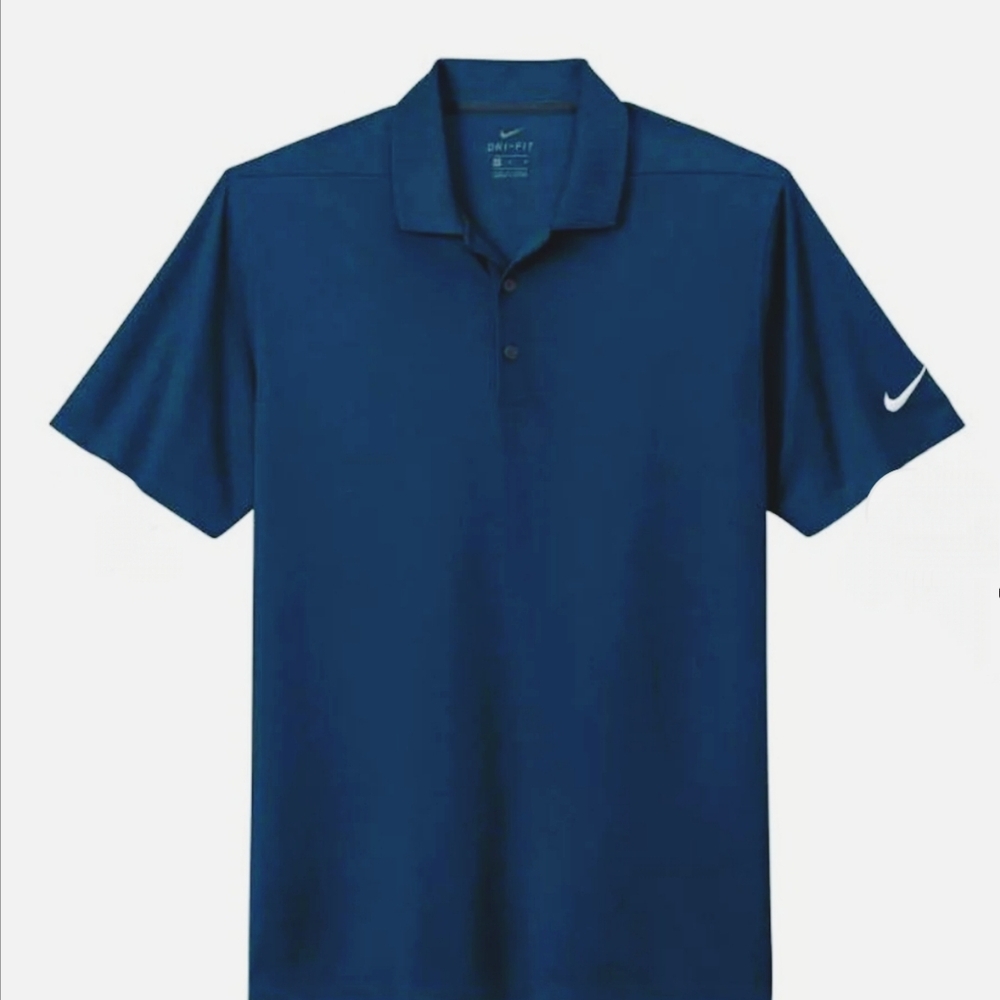 Nike Men's Dri-Fit Navy Polo L